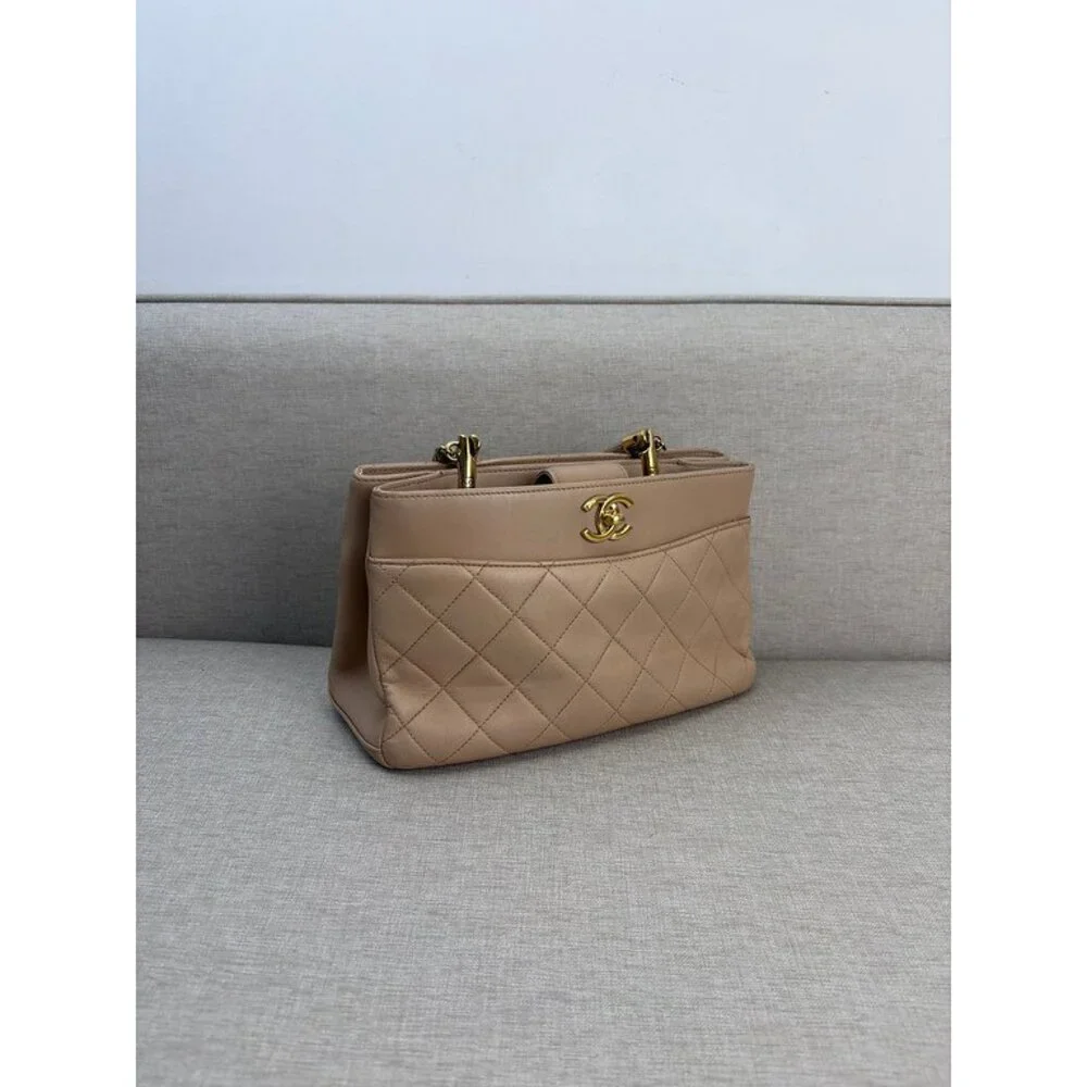 CHANEL Pink Aged Calfskin Reissue 224 Mini GHW
